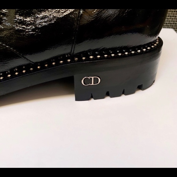 ❌SOLD❌Christian Dior Combat Boots 38 - Picture 3 of 4